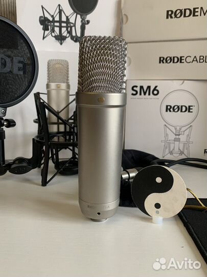 Rode nt1 a + focusrite solo 3 gen готовая студия