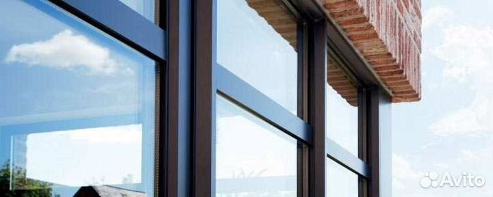 Тёплые алюминиевые окна