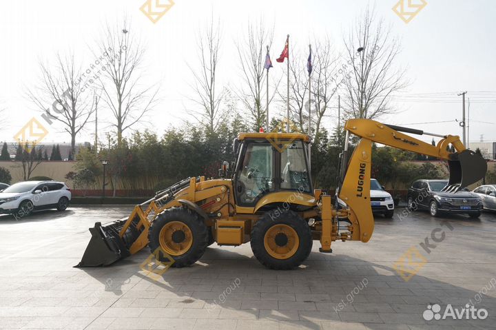 Экскаватор-погрузчик LuGong LG388H, 2023