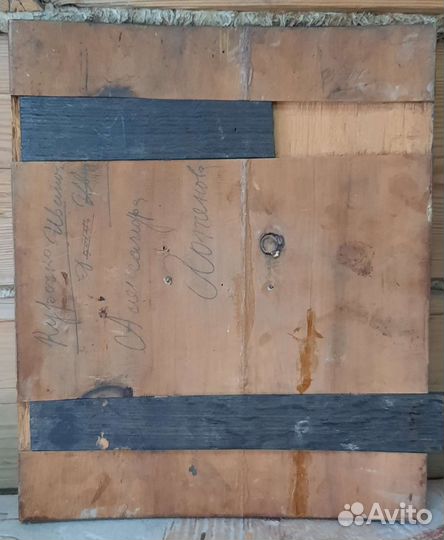 Икона старинная Святой Георгий Победоносец 19 век