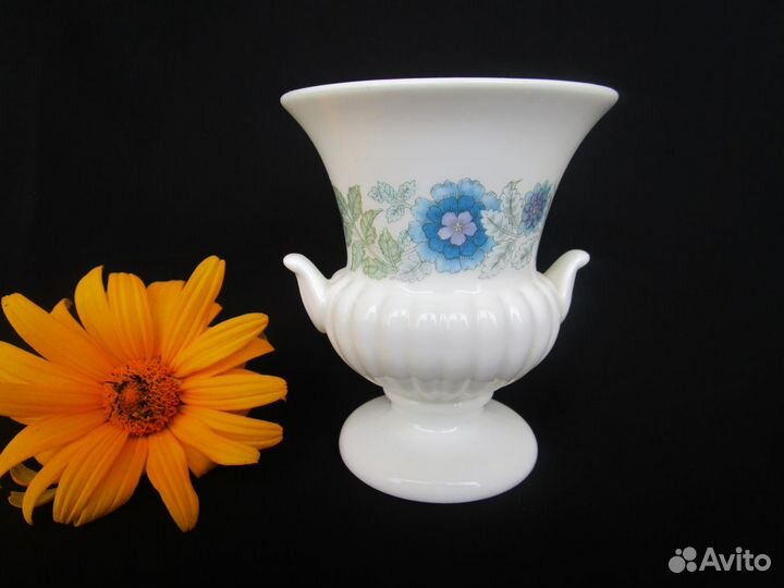 Ваза вазочка костяной фарфор clementine Wedgwood