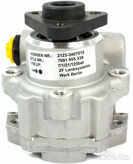 Насос гур ваз 2110, 1118, 2170, 2123 125 bar