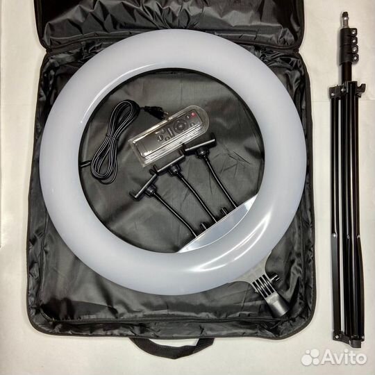 Кольцевая лампа 36 см + Штатив