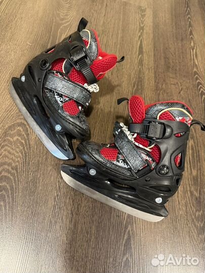 Коньки детские раздвижные 27 30