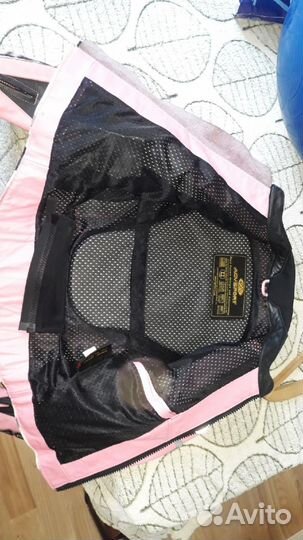 Мотокуртка кожаная женская раз.42