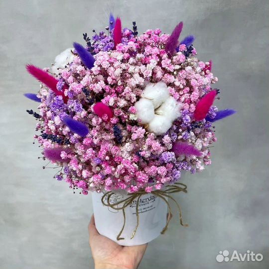 Букет из гипсофилы