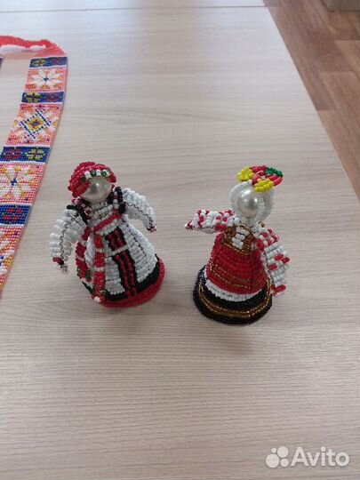 Гердан из бисера