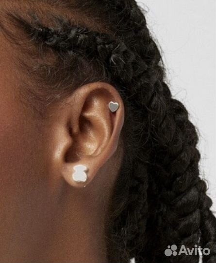 Серьги Tous серебро