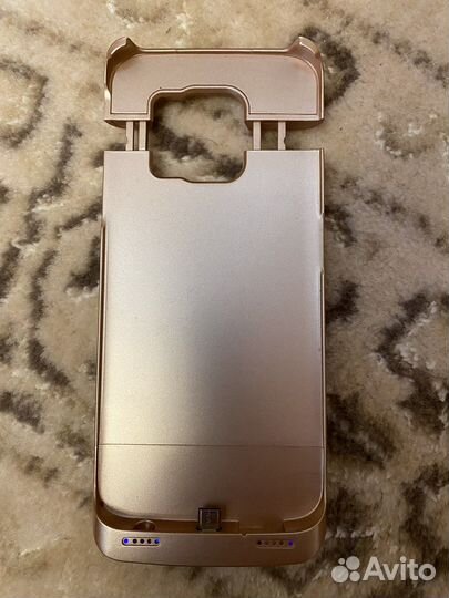 Чехол-зарядка на samsung galaxy s6 edge