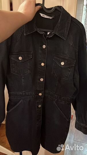 Джинсовое платье Zara