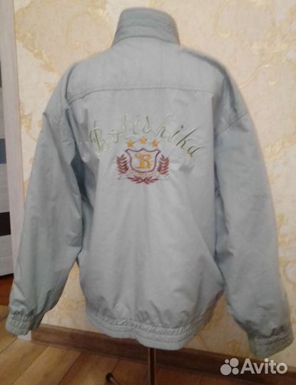 Куртка ветровка мужская (с утеплителем) раз. 48-50