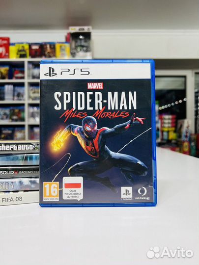 PS5 Marvel Spider Man Miles Morales Человек Паук