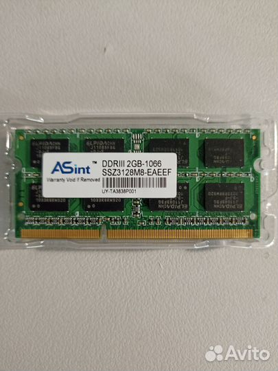 Оперативная память ddr3 so-dimm для ноутбука