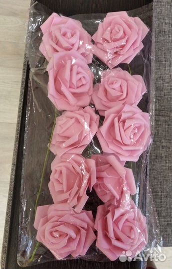 Цветы из фоамирана