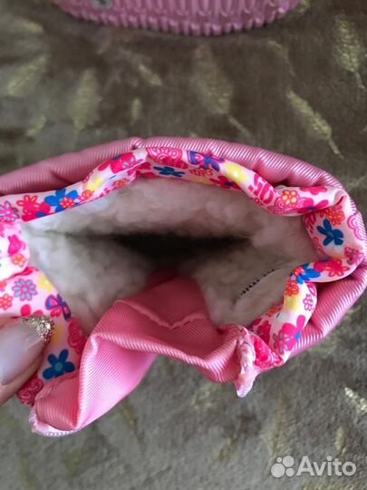 Ботинки зимние для девочки