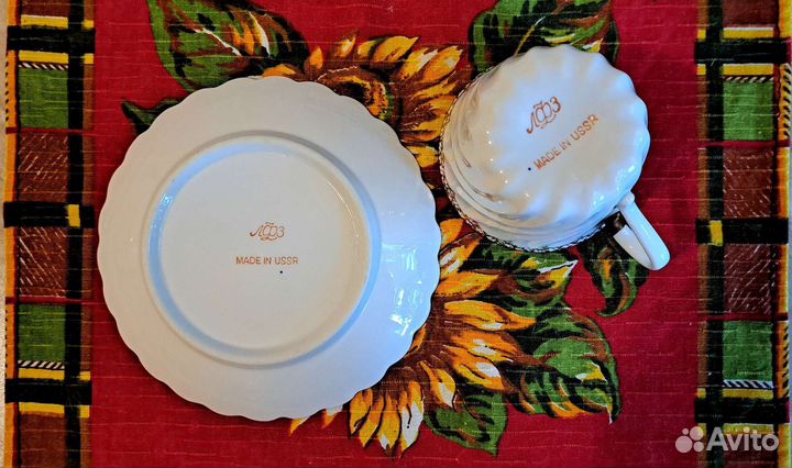 Кофейная пара лфз костяной фарфор, 2шт