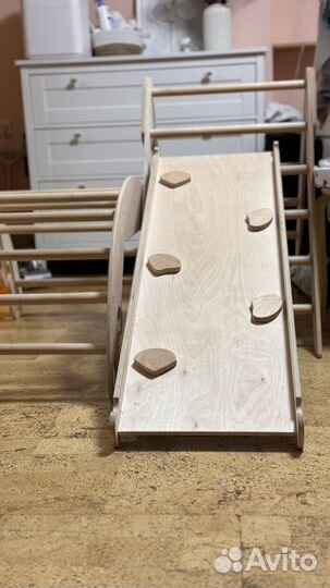 Треугольник пиклера с горкой и аркой