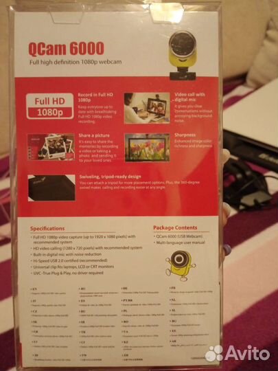 Веб-камера Genius QCam 6000