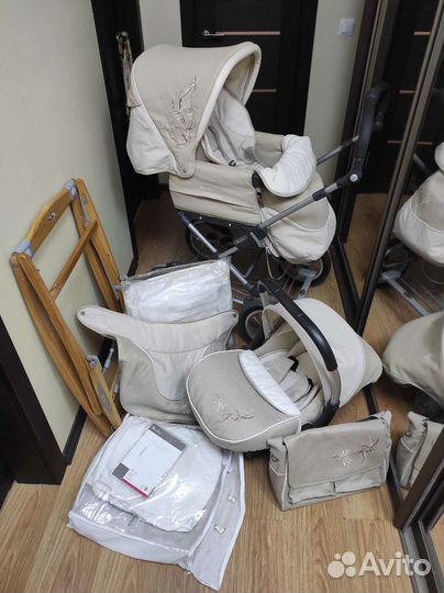 Коляска silver cross sleepover deluxe 4 в 1