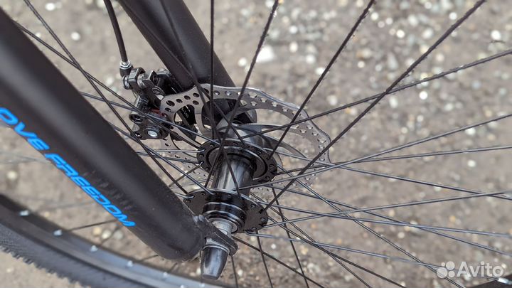 Велосипед новый горный складной двухподвесный 26