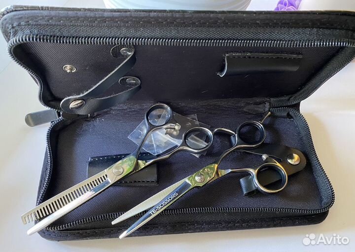 Ножницы в чехле TE-scissors, Kapous 5,5