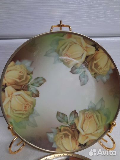 Кофейная тройка с десертной тарелочкой