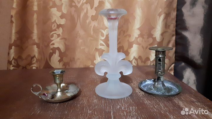 Вазы, подсвечники