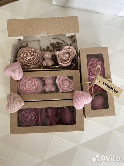 Подарочный набор, мыло ручной работы