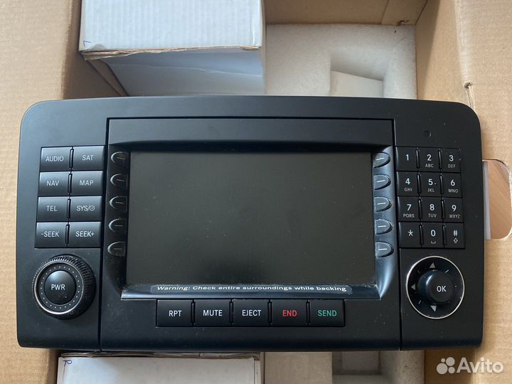 Магнитола штатная mercedes-benz