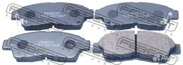 Колодки тормозные передние febest 0101-GX100F