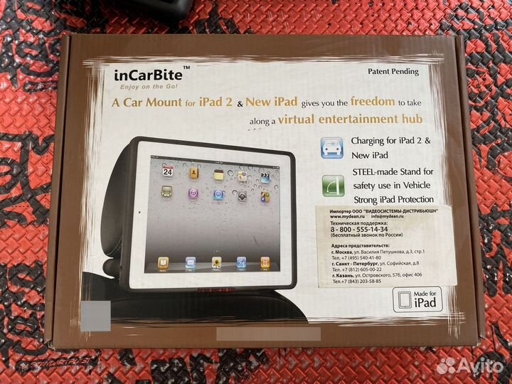 Держатель InCarBite для iPad 2 и iPad new M2-20-3F
