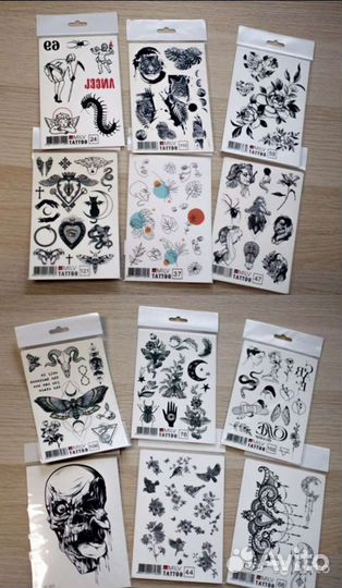 Временные переводные татуировки