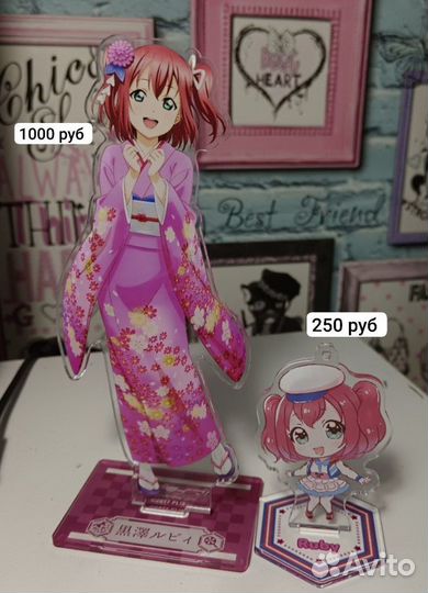 Фигурки love live idolmaster precure