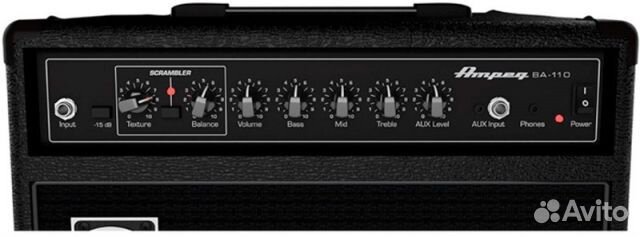 Комбоусилитель для бас-гитары Ampeg BA-110V2