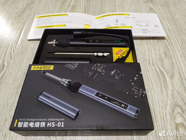 SMART паяльник Fnirsi HS01