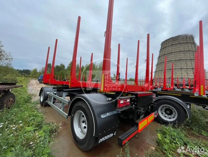 Прицеп лесовоз (сортиментовоз) Дизель-С 600221, 2023