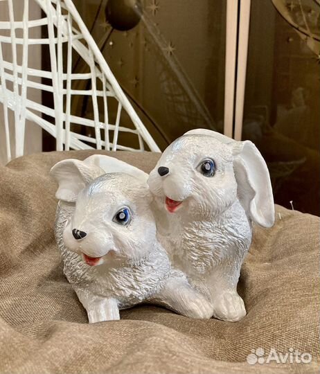 Кролик конфетница