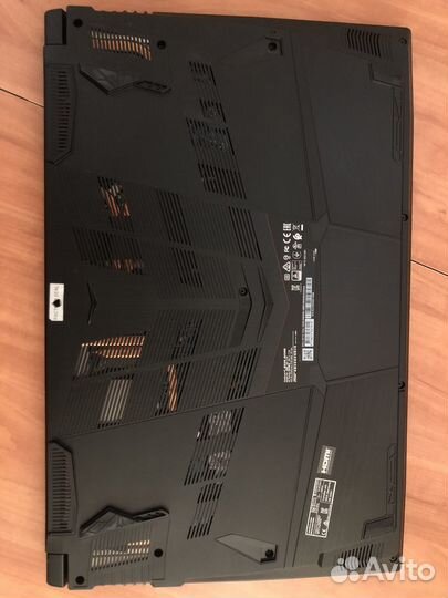 Игровой ноутбук msi