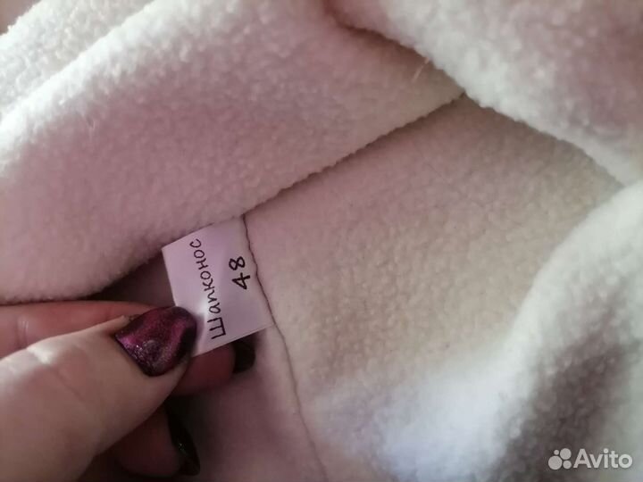 Шапка шлем для девочки 48 50