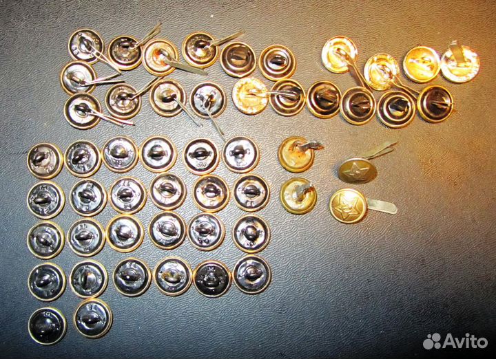 Солдатские пуговицы СССР. Маленькие