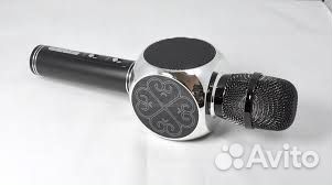 Беспроводной микрофон для караоке YS-63 смена голо