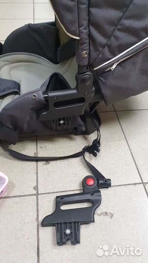 Коляска tutis механизм складывания капюшона прогул