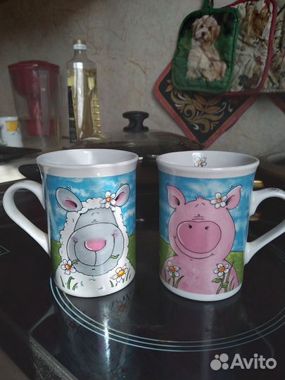 Кружки, цена за обе