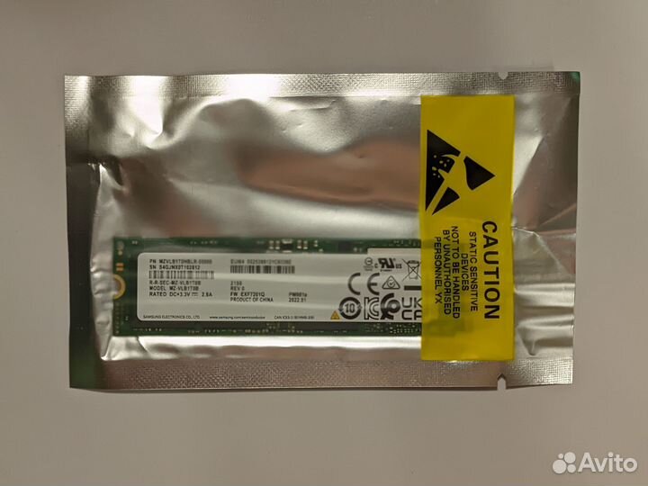 SSD Samsung PM981A (970 EVO Plus) 1Tb