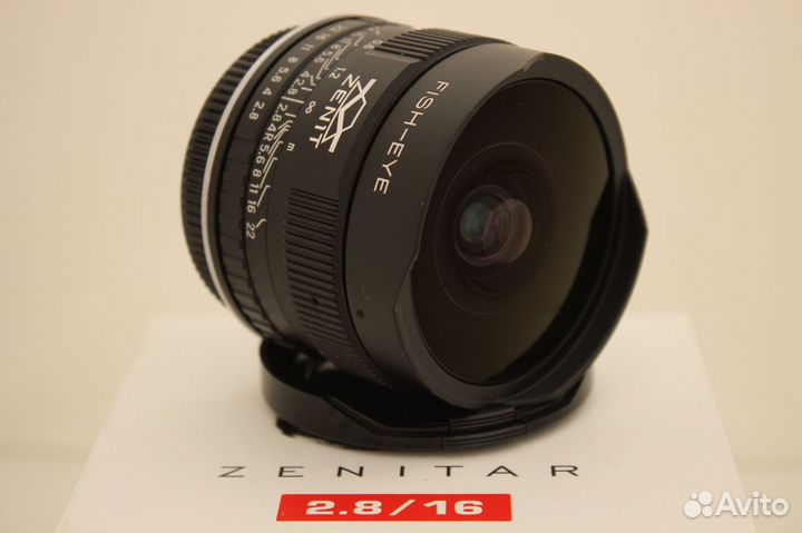 Зенитар 2.8/16 для Canon EF объектив Новый