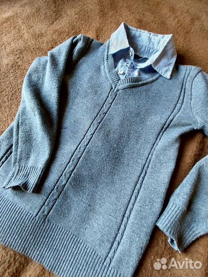 Рубашка школьная для мальчика