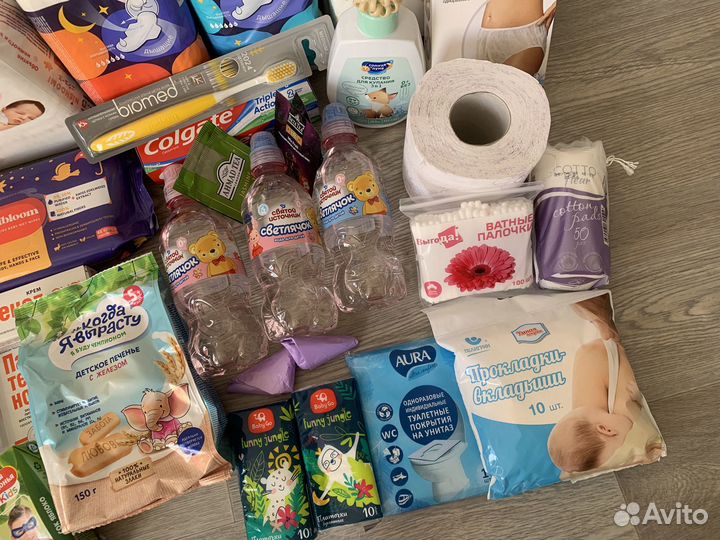 Готовая сумка в роддом 33 предмета