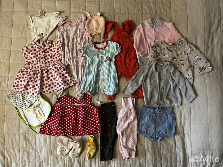 Детские вещи пакетом 68 74