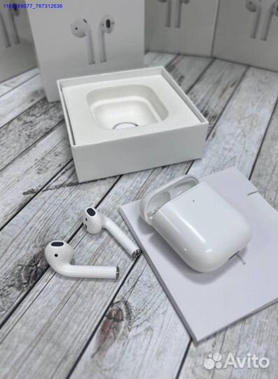 Наушники AirPods 2 Оригинал + 1 год гарантия