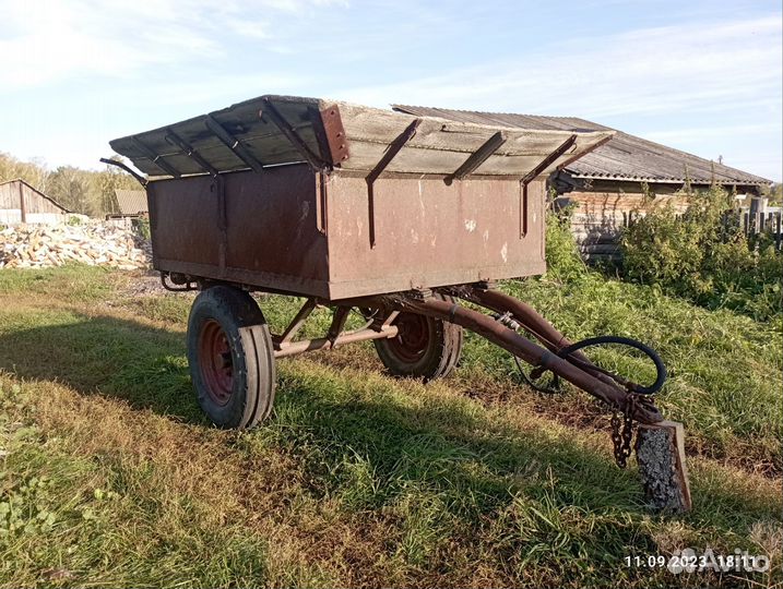 Прицеп самосвальный самодельный